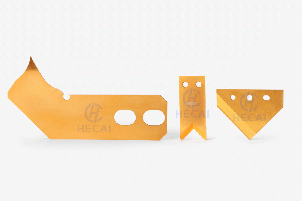 Green energy raw materils processing blades